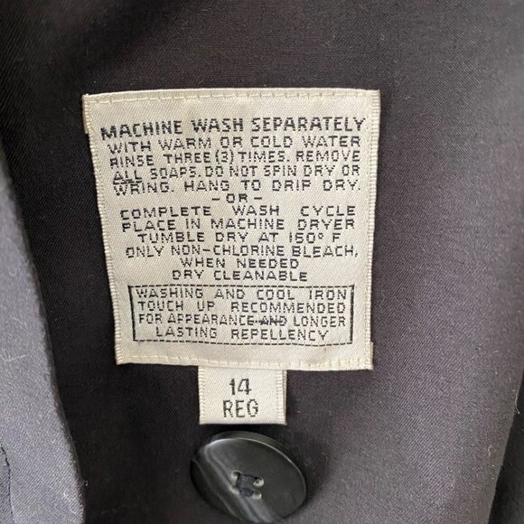 London Fog Trench Coat Womens 14 Regular Limited Edition Removable Liner Belted - Picture 3 of 11